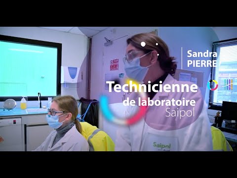 Sandra, technicienne de laboratoire