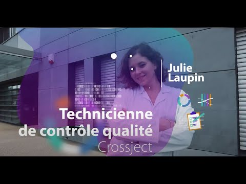 Julie, technicienne de contrôle qualité