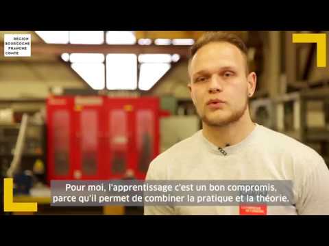 Dimitri, apprenti en chaudronnerie industrielle