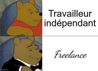 image meme travailleurs indépendants