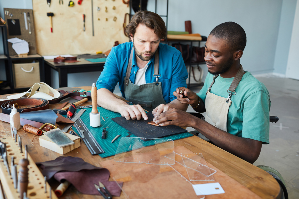 artisan en formation
