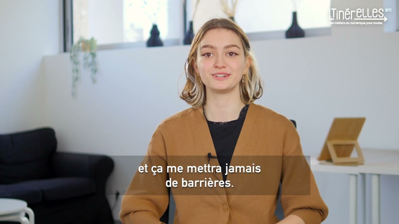 Marie, étudiante en informatique