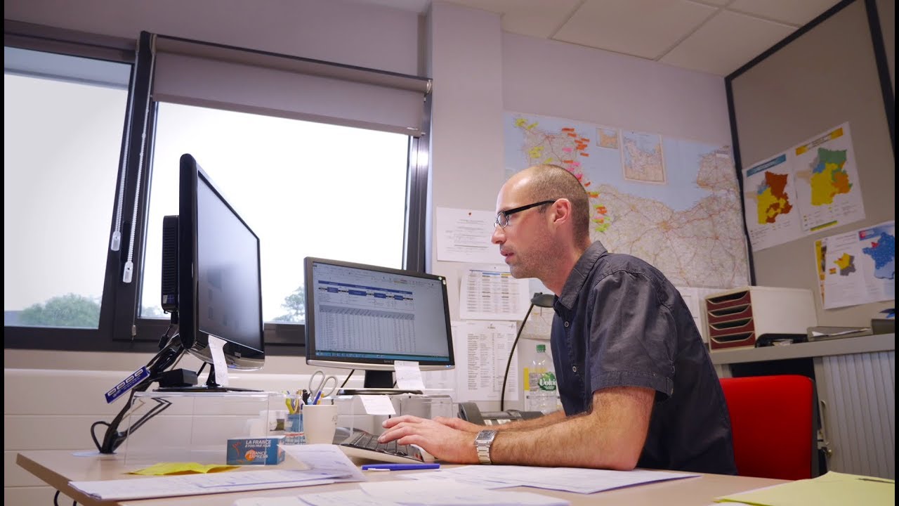 Christophe, responsable d'exploitation en transport de marchandises