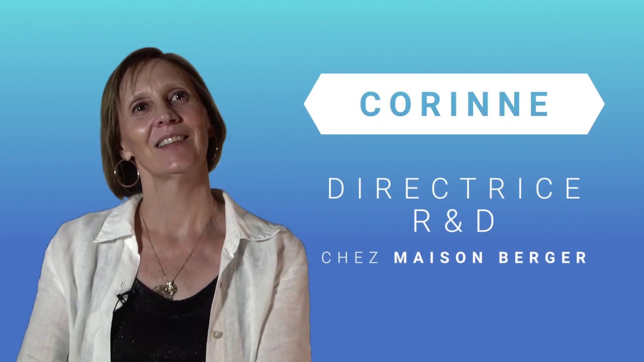 Corinne, directrice recherche et développement