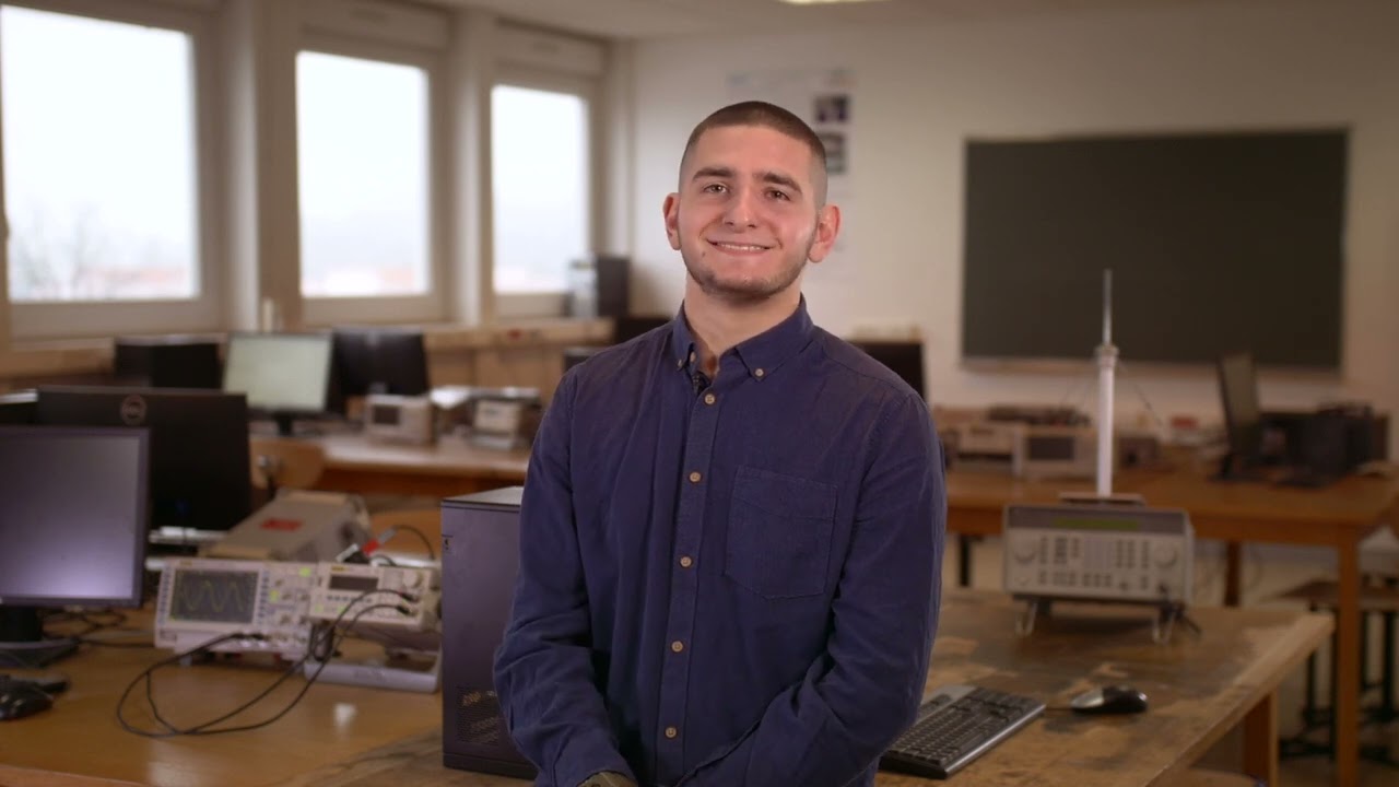 Lucas, en formation d'ingénieur biomédical