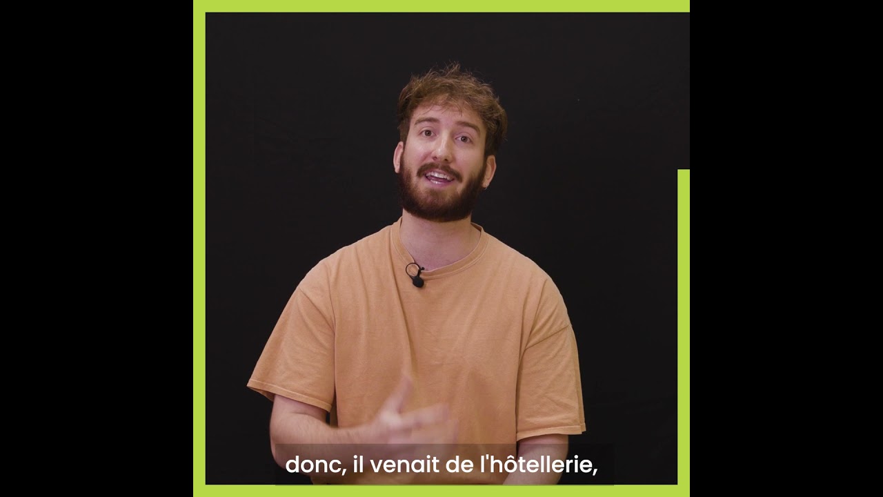 Aymeric, étudiant et entrepeneur