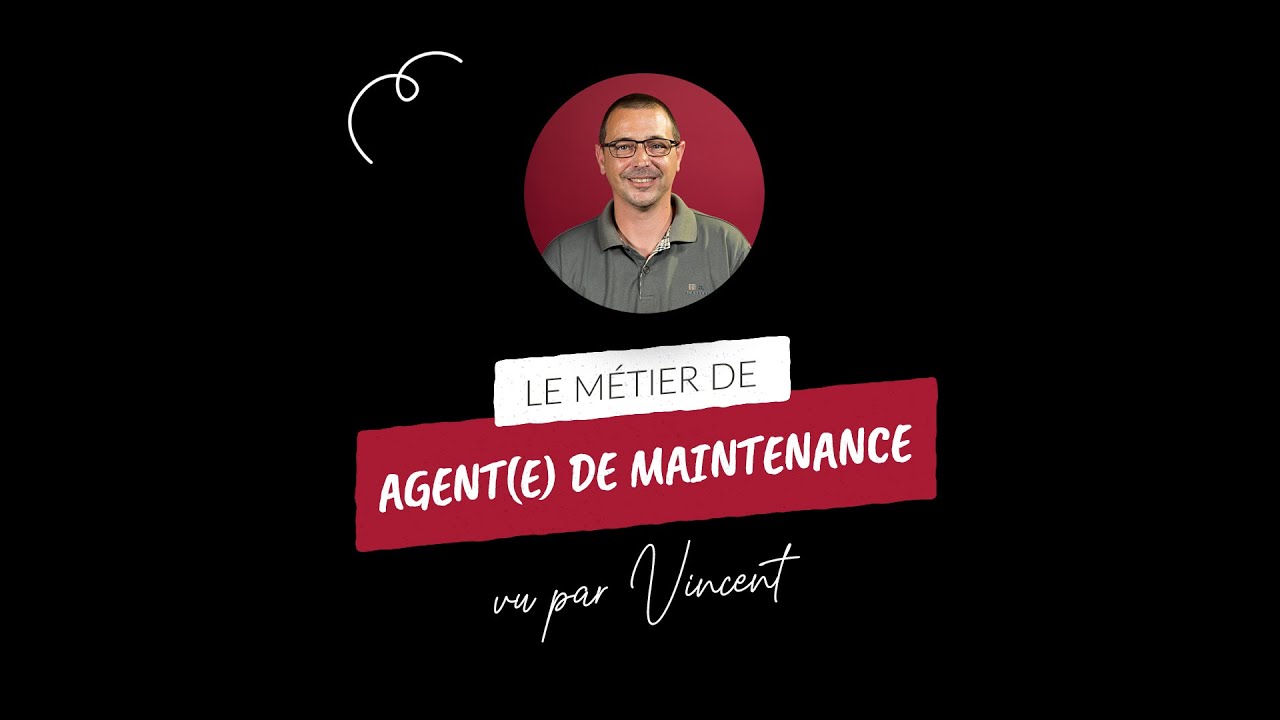 Vincent, agent de maintenance dans une maison de vin