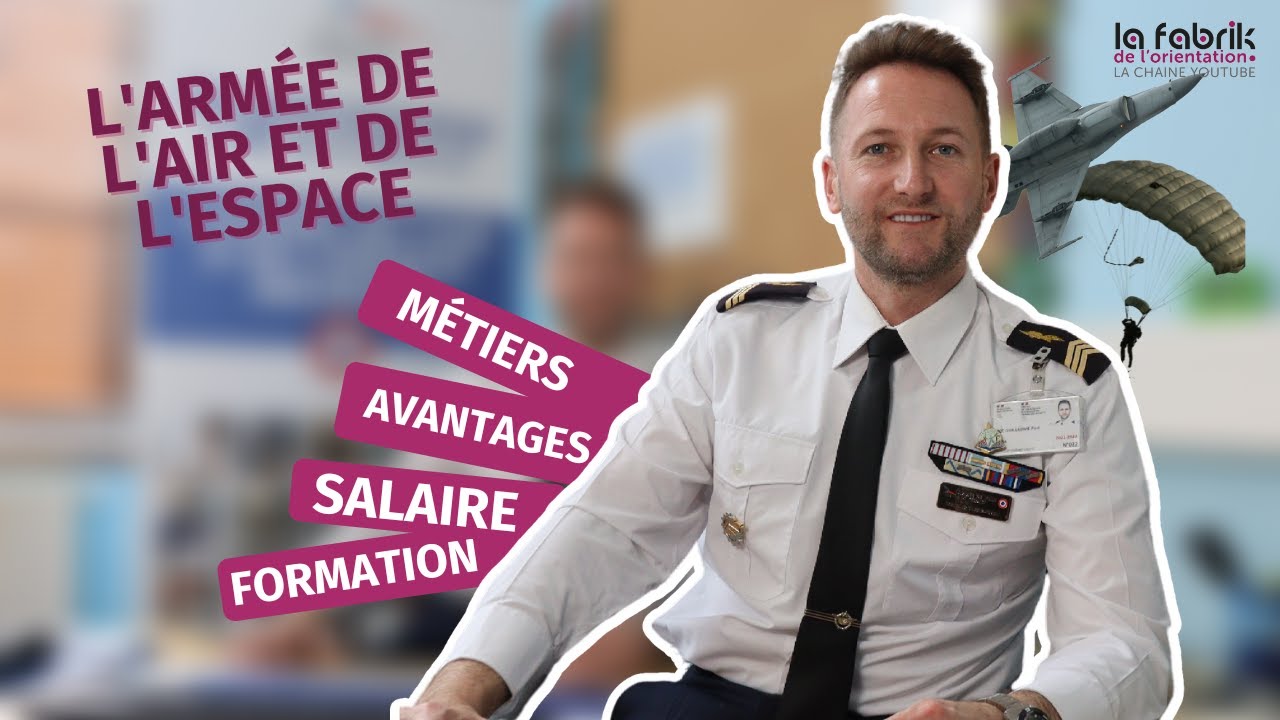 Paul, conseiller en recrutement dans l'armée de l'air