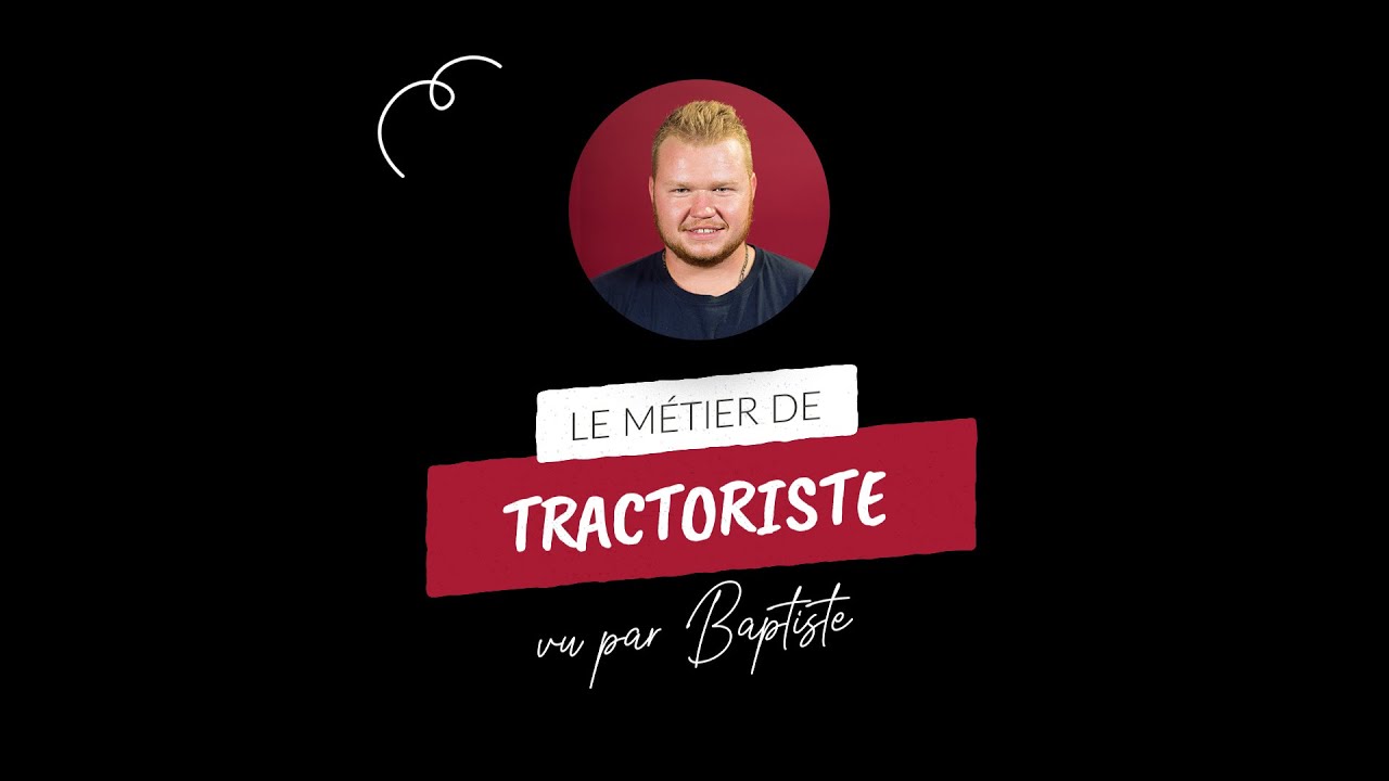 Baptiste, tractoriste dans les vignes