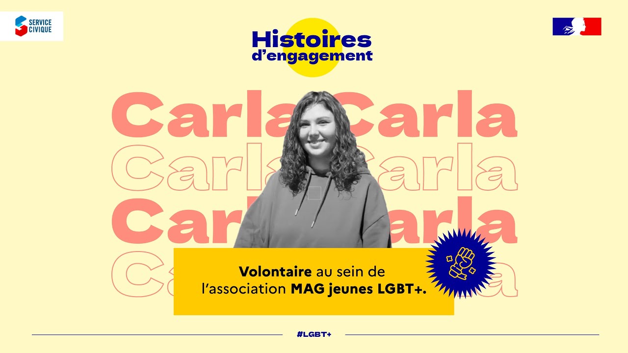 Carla, volontaire en service civique, une histoire d'engagement