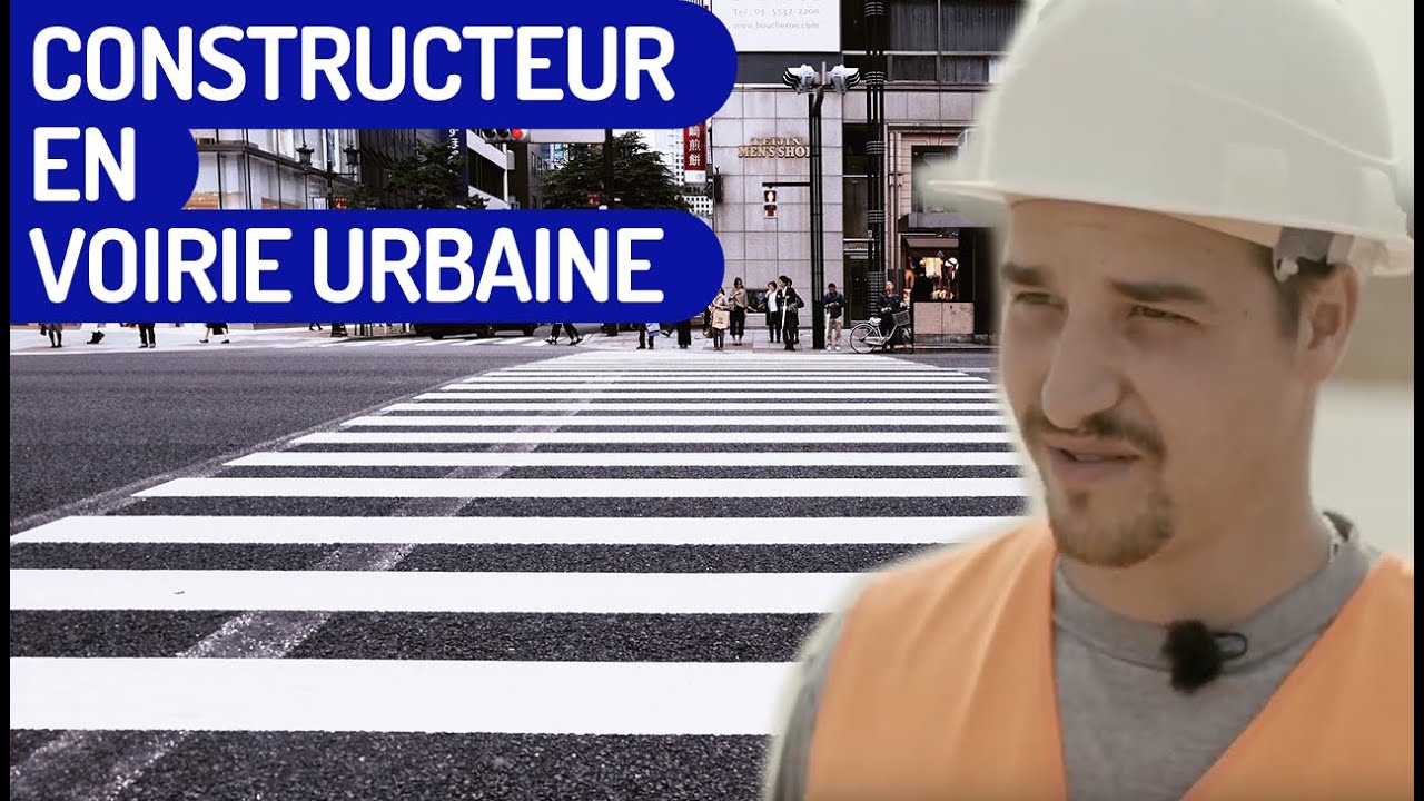 Aurélien, constructeur en voirie urbaine