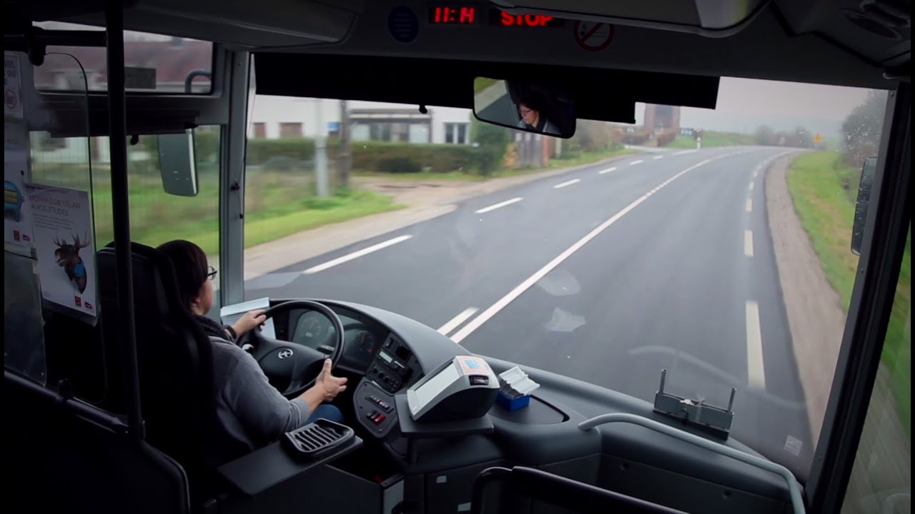 Christine, conductrice en transport routier de voyageurs