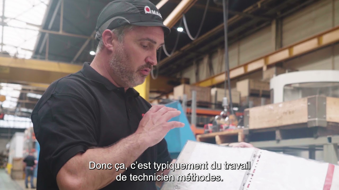 Sébastien, technicien méthodes