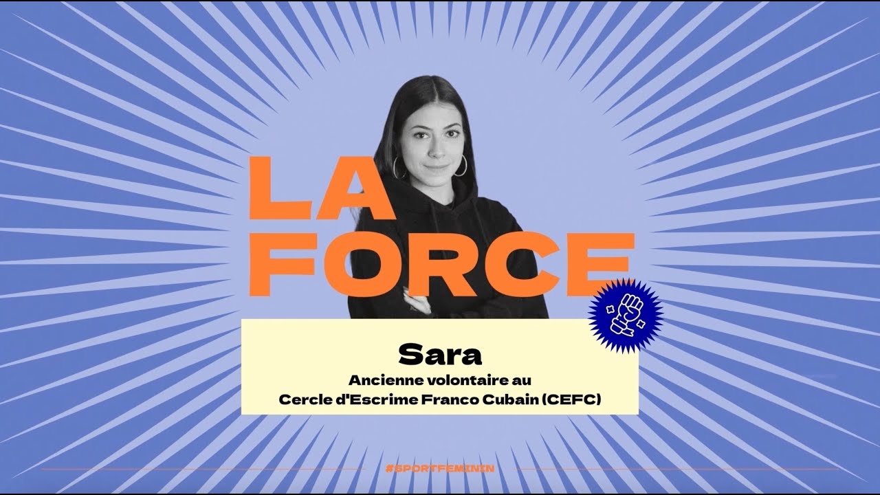 Sara, engagée pour la promotion de l’égalité dans le sport