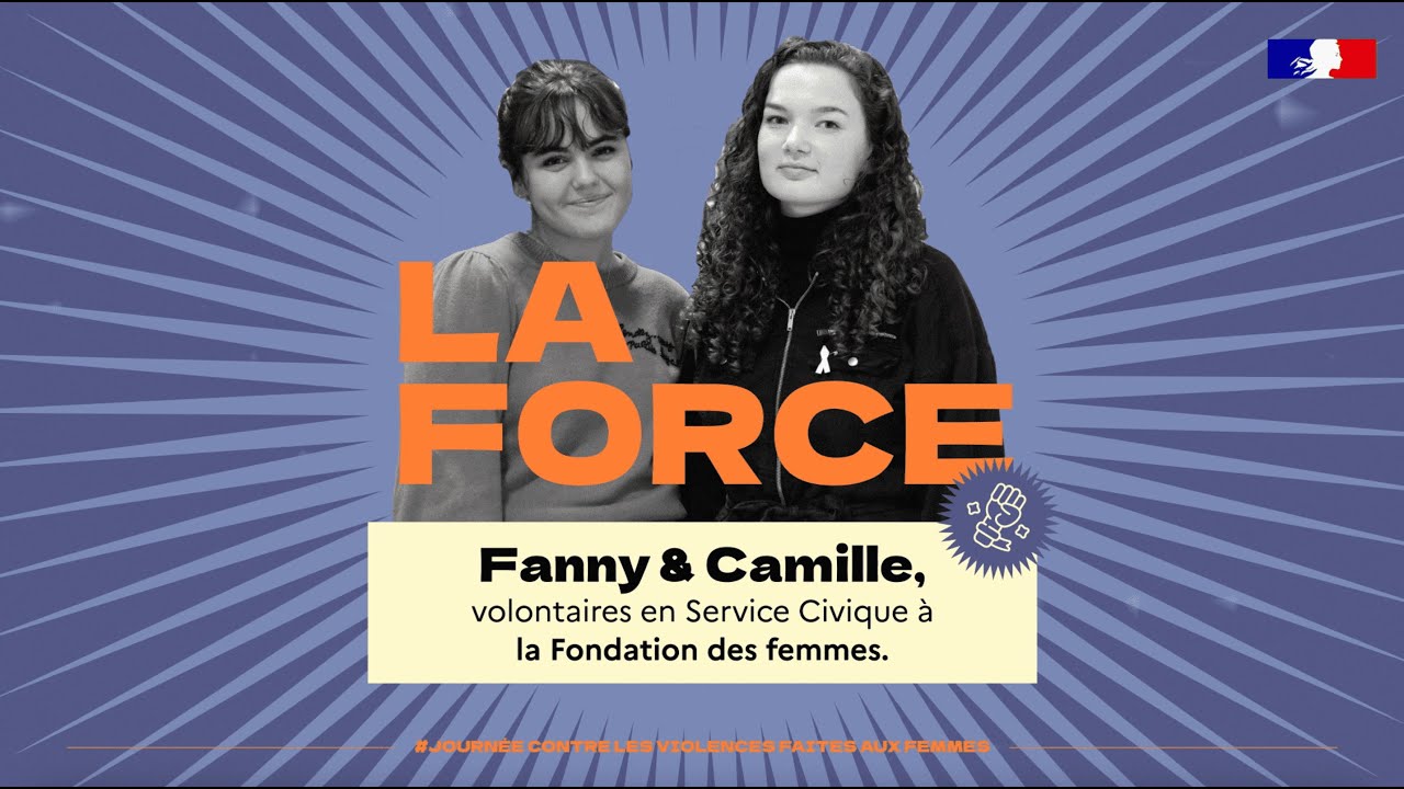 Fanny et Camille, volontaires en service civique, engagées contre le harcèlement de rue